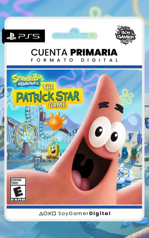 PRIMARIA SpongeBob SquarePants The Patrick Star Game PS5