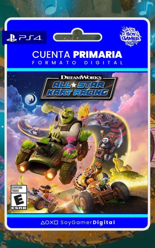 PRIMARIA DreamWorks All-Star Kart Racing PS4