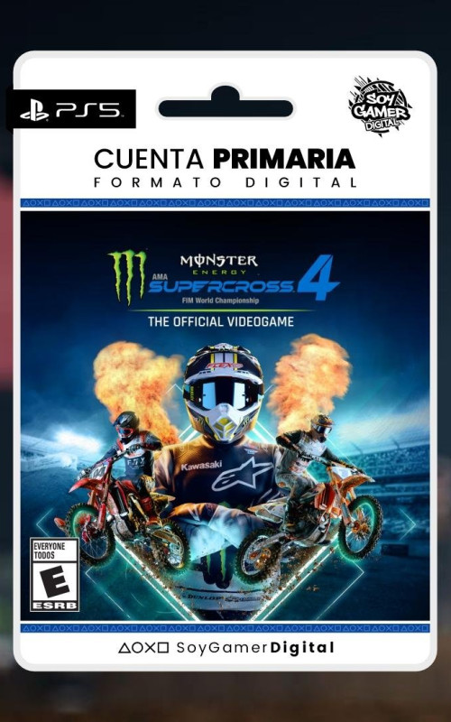 PRIMARIA Monster Energy Supercross - The Official Videogame 4 PS5