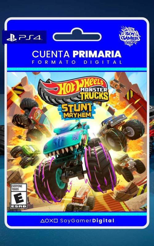 PRIMARIA Hot Wheels Monster Trucks: Stunt Mayhem PS4