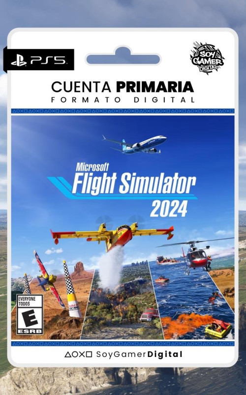 PRIMARIA Microsoft Flight Simulator 2024- Standard Edition PS5