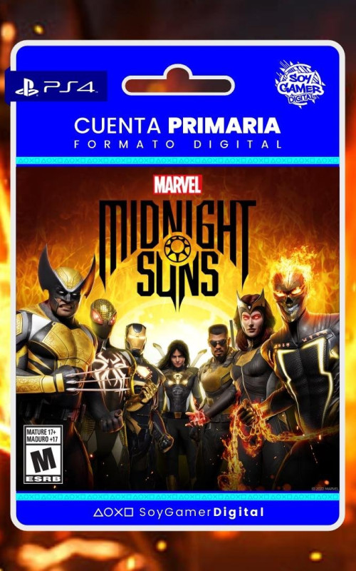 PRIMARIA Marvels Midnight Suns PS4