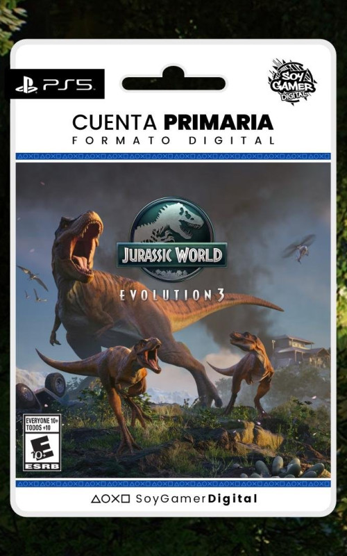 PRIMARIA Jurassic World Evolution 3 PS5 