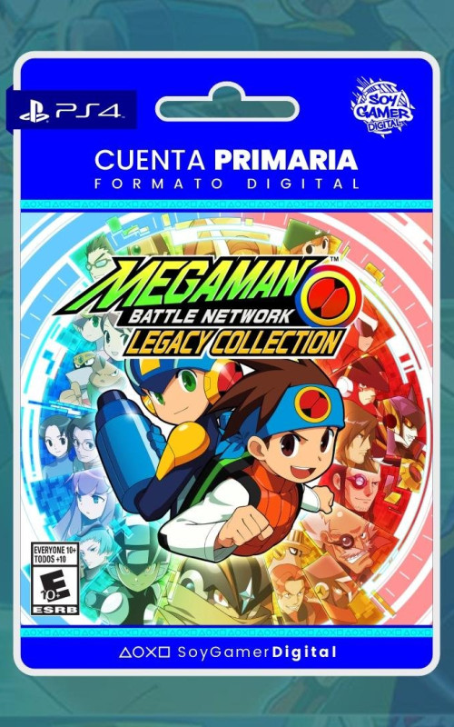 PRIMARIA Mega Man Battle Network Legacy Collection PS4