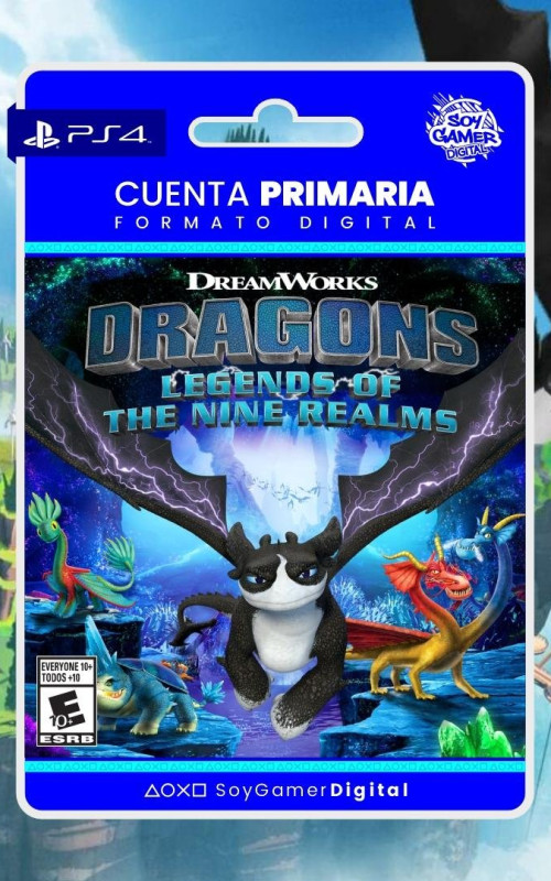 PRIMARIA DreamWorks Dragons: Legends of The Nine Realms PS4