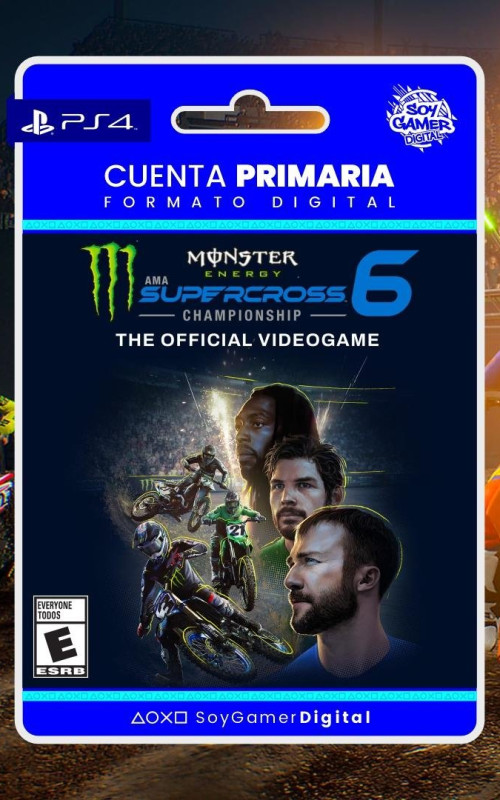 PRIMARIA Monster Energy Supercross - The Official Videogame 6 PS4