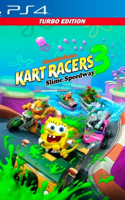 PRIMARIA Nickelodeon Kart Racers 3: Slime Speedway Turbo Edition PS4