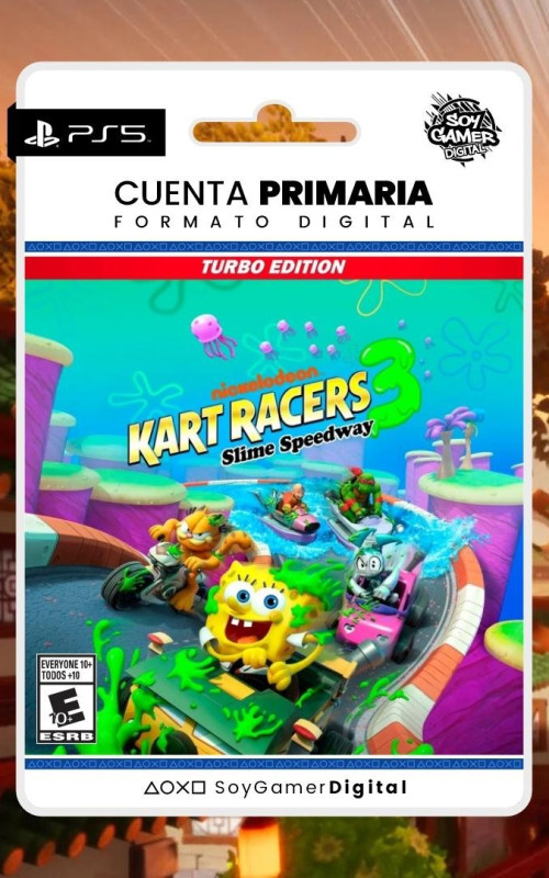 PRIMARIA Nickelodeon Kart Racers 3: Slime Speedway Turbo Edition PS5