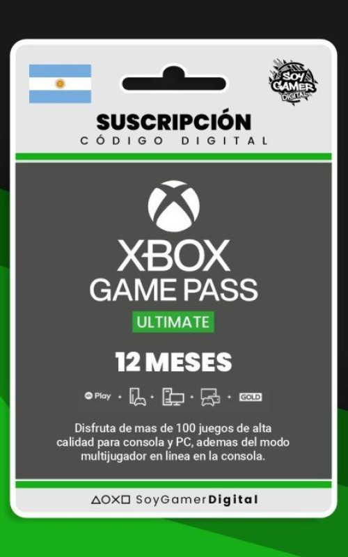 Game Pass Ultimate 12 Meses Cuenta ARGENTINA