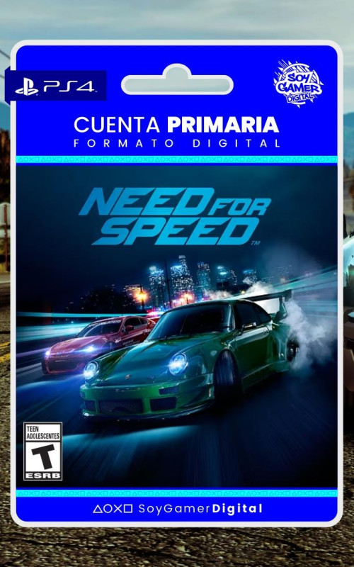 PRIMARIA Need for Speed PS4