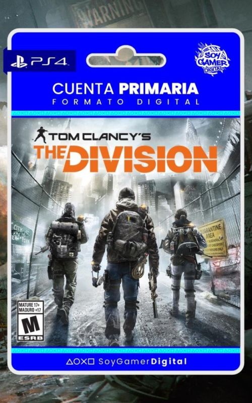 TOM CLANCYS THE DIVISION PS4