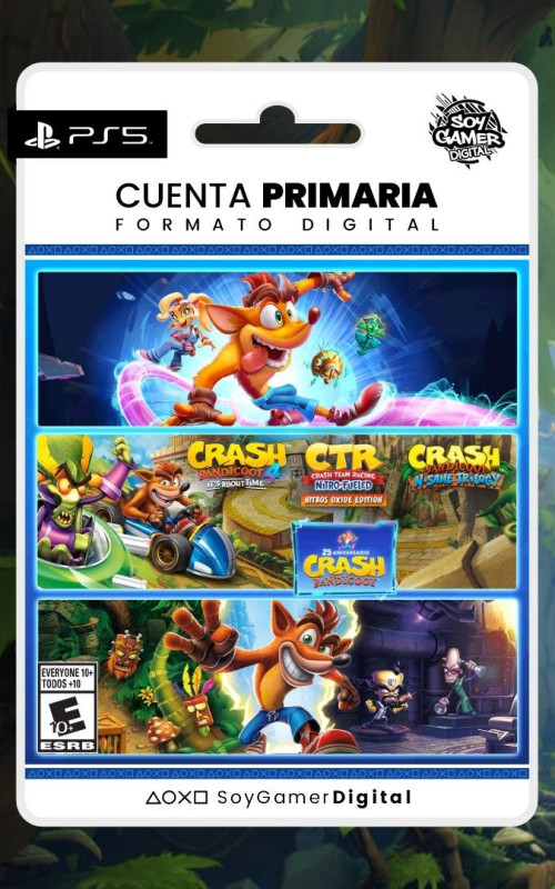 PRIMARIA Crash Bandicoot: Lote Crashiversary PS5