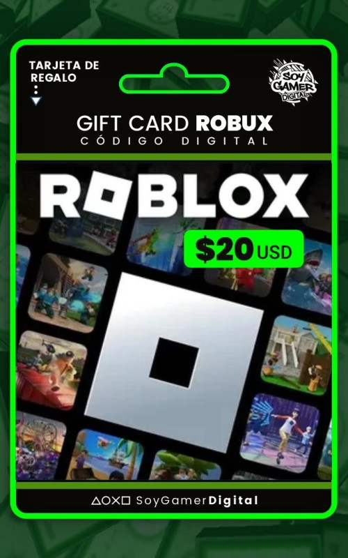 Codigo Robux 20usd