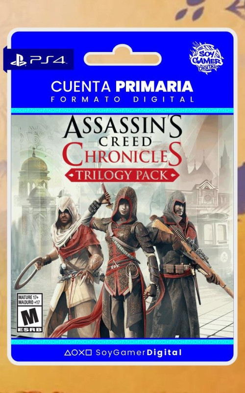 PRIMARIA Assassins Creed: Chronicles - Trilogy Pack (Russia + India + China] PS4
