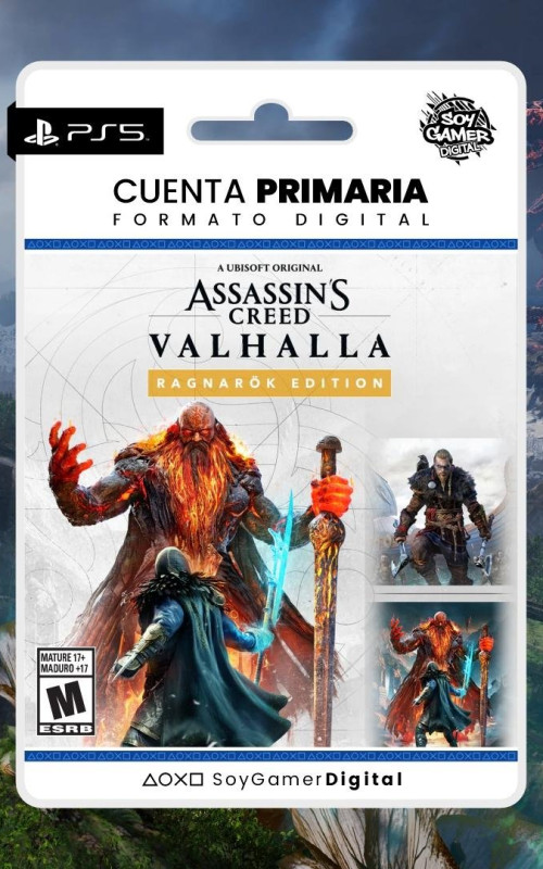 PRIMARIA Assassins Creed Valhalla Ragnarok Edition PS5