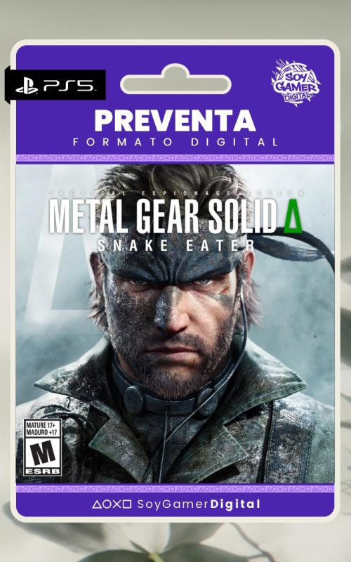 PREVENTA PRIMARIA Metal Gear Solid A Snake Eater PS5 (LANZAMIENTO 28/8/2025)