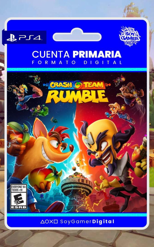 PRIMARIA Crash Team Rumble Standard Edition PS4