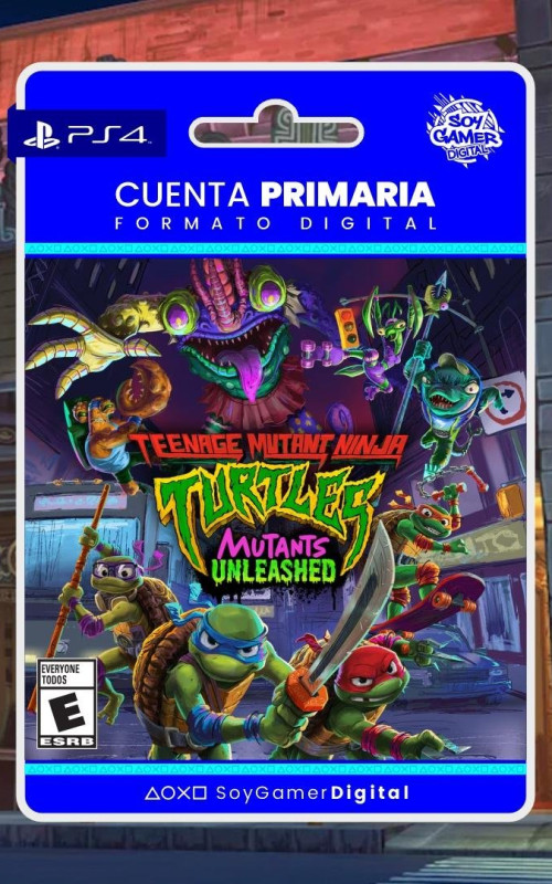 PRIMARIA Teenage Mutant Ninja Turtles: Mutants Unleashed PS4